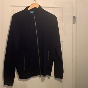 Men’s J.McLaughlin sweater blue merino wool large